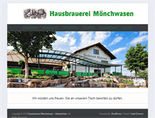Tablet Screenshot of moenchwasen.com